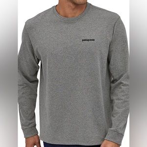 Patagonia M’s Long-Sleeved Resonsibiliti-Tee. Size: Medium,Color: Gravel Heather